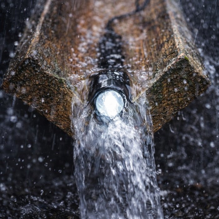 Genopladelig LED-lommelygte