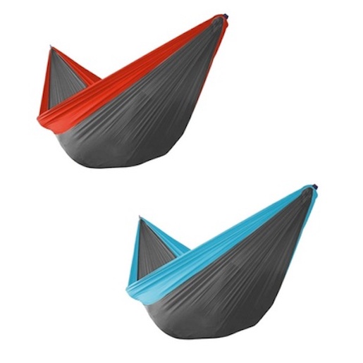2-personers letvægts bærbar nylon-hængekøje