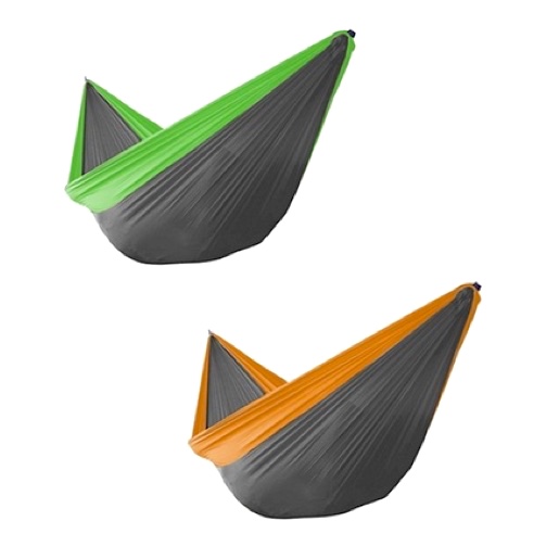 2-personers letvægts bærbar nylon-hængekøje