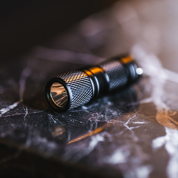 Mini lommelygte USB - vandtæt