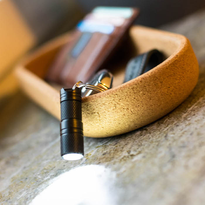 Mini lommelygte USB - vandtæt